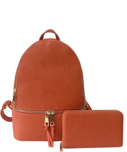 New Fashion Backpack with Wallet LP1062W CARROT